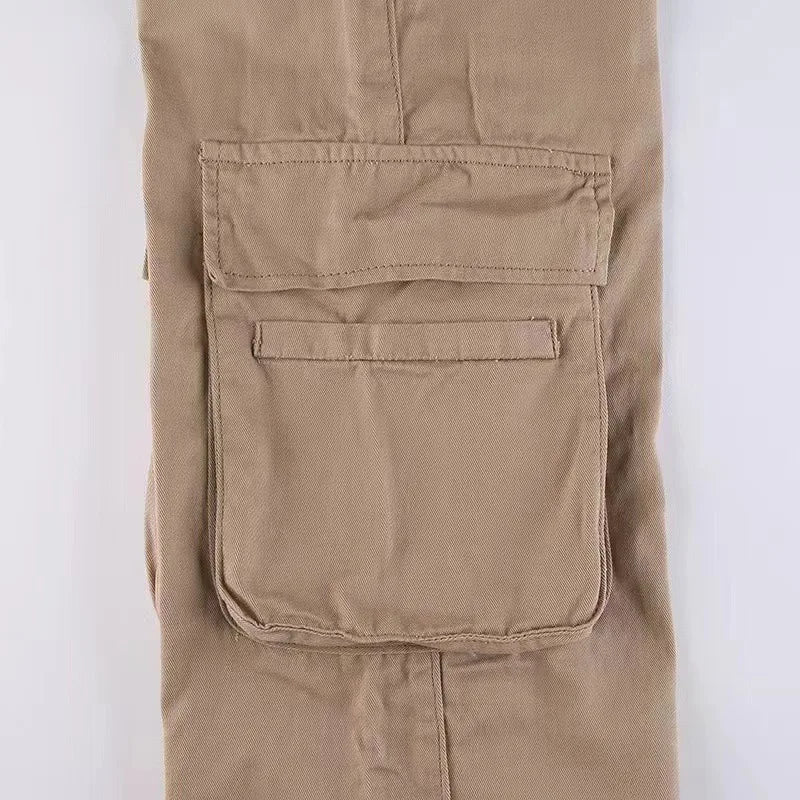 Women's Hip Hop Style Denim Pants™ Low Waist Casual Flap Pockets Pants