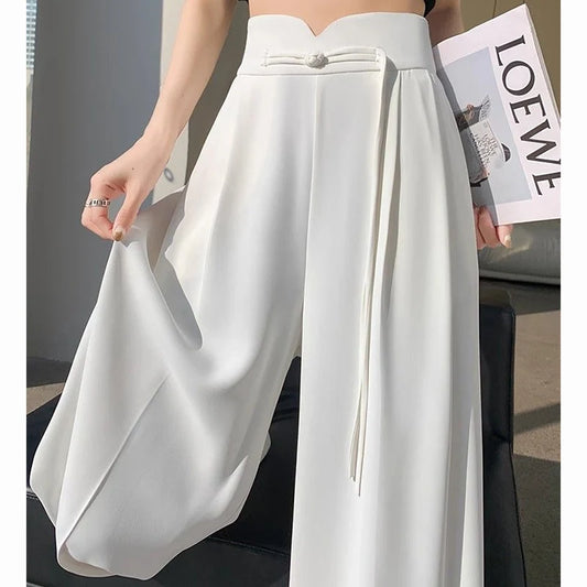 Women's Straight Leg Suit Pants™ Female Chic High Waisted Trousers