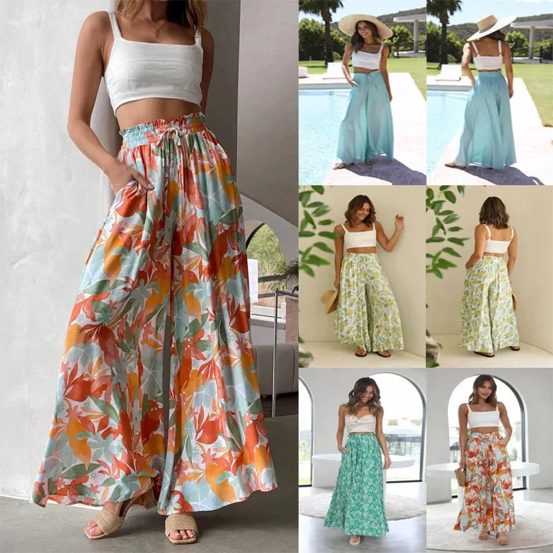 Women's Summer Pants™ Loose Casual Wide Leg Long Trousers