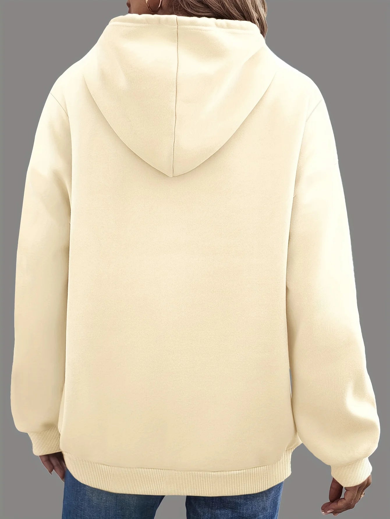 Women's Casual Hoodie™ Letter Print Polyester Hoodies