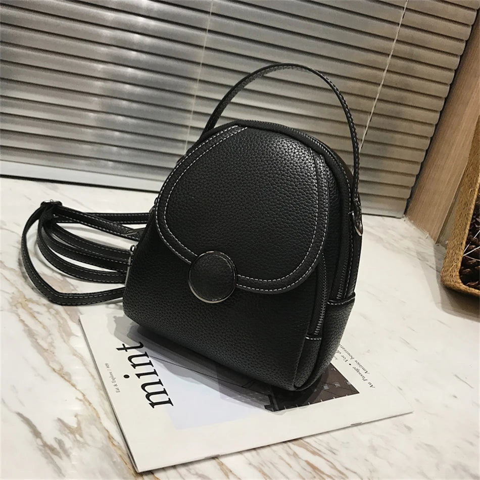 Women's Backpack™ Mini Soft Touch Multi-Function  Shoulder Bag Girl