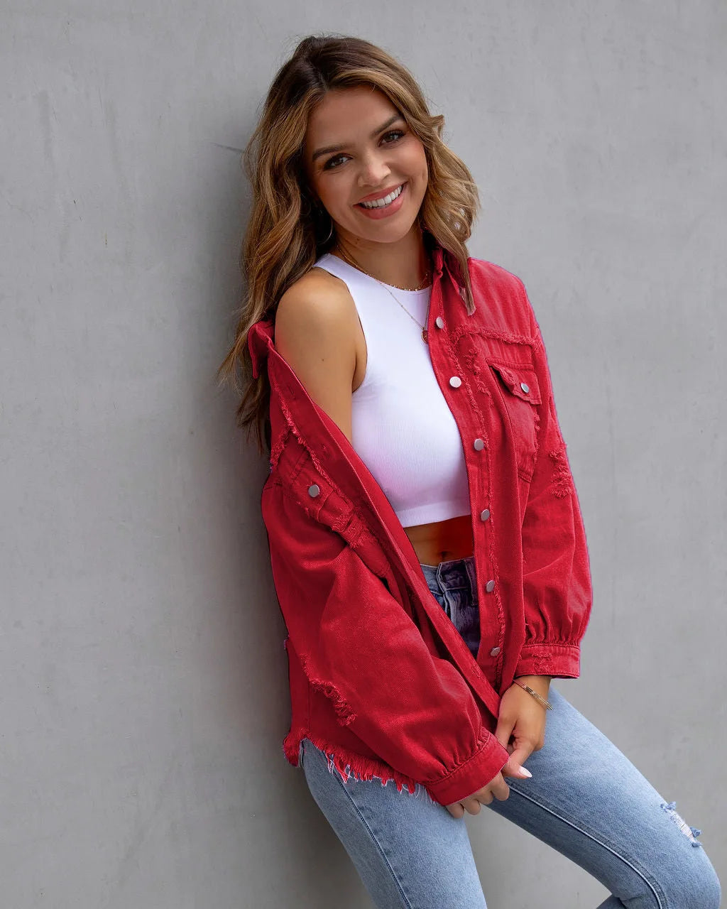 Women's Denim Shirts™ Vintage Oversized Loose Shirt