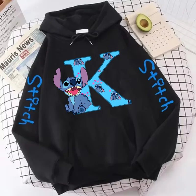 Women's Y2K Hoodies™ Cute Kawaii Disney Lilo & Stitch Anime Printed Hoody