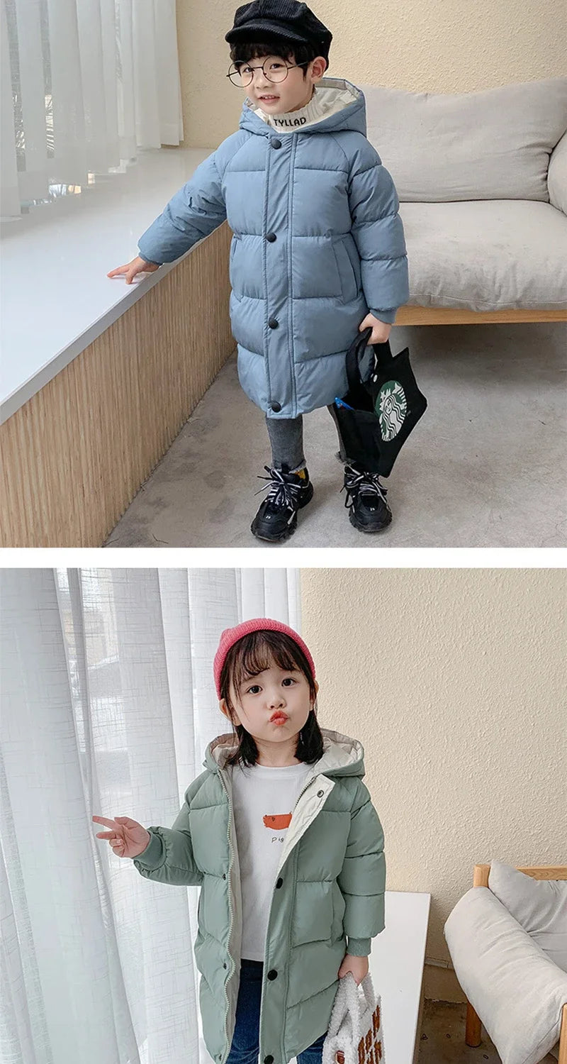 Kids Winter Jackets™ Boys & Girls Hooded Jacket