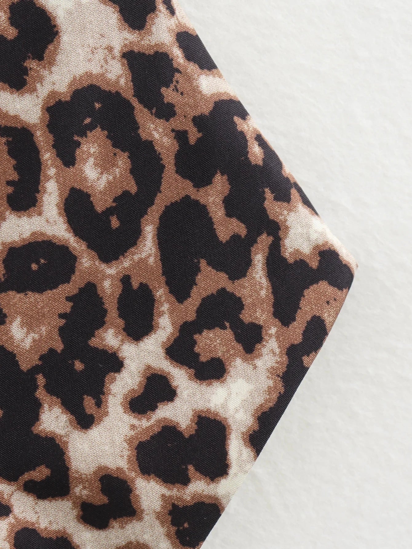 Women's  Leopard Summer Jacket™ V-Neck Single-breasted Cropped Sleeveless Jacket