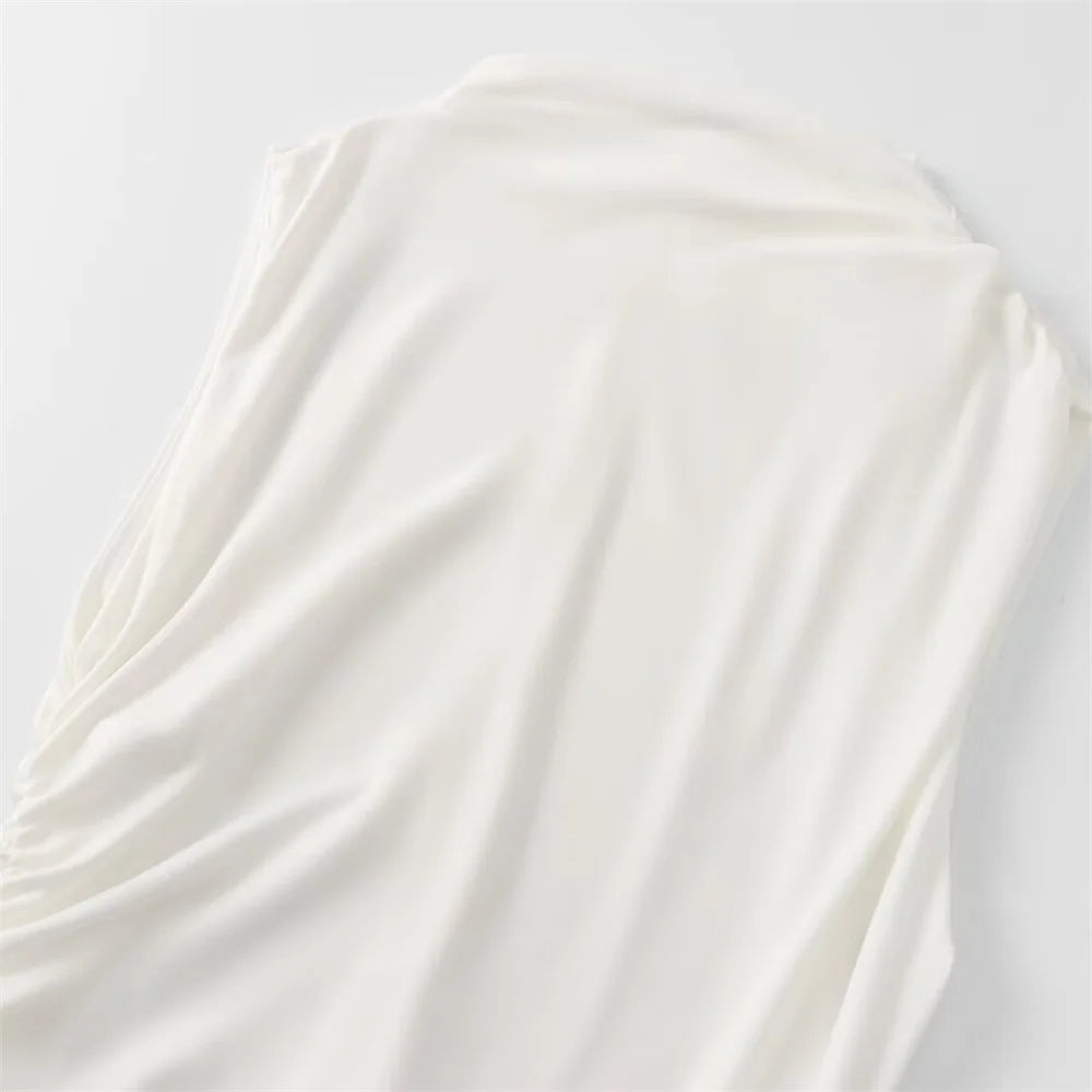 Women Dress™ Spring And Summer Fashionable Pleated Decorative Dress