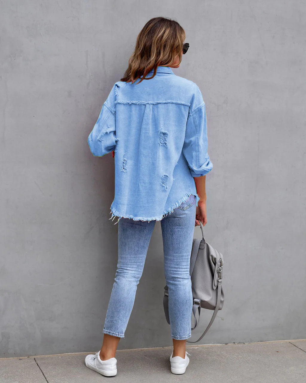 Women's Denim Shirts™ Vintage Oversized Loose Shirt