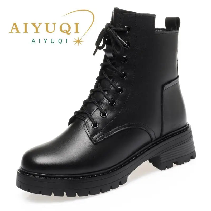 Women's Winter Boots™  Leather Warm Ankle Boots