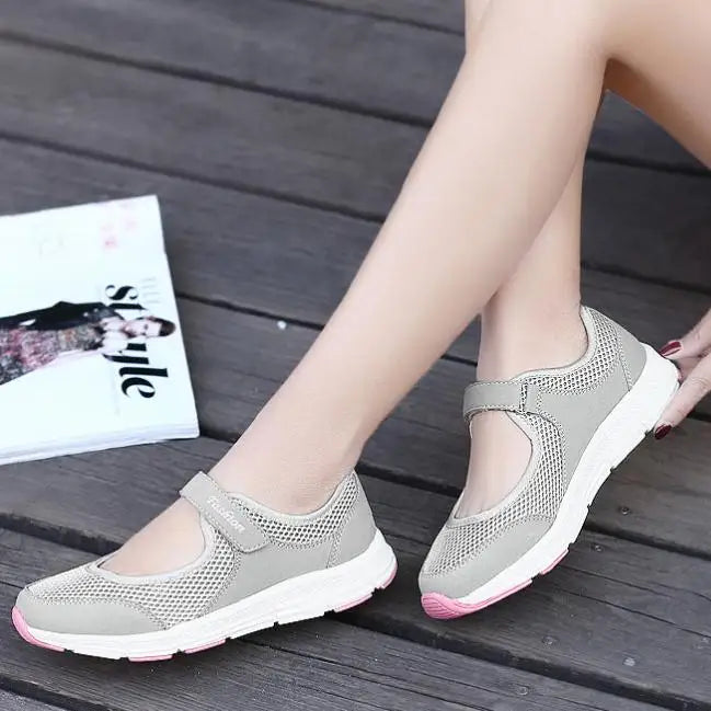 Women's Breathable Vulcanized Shoes™ Mesh Casual Walking Shoes