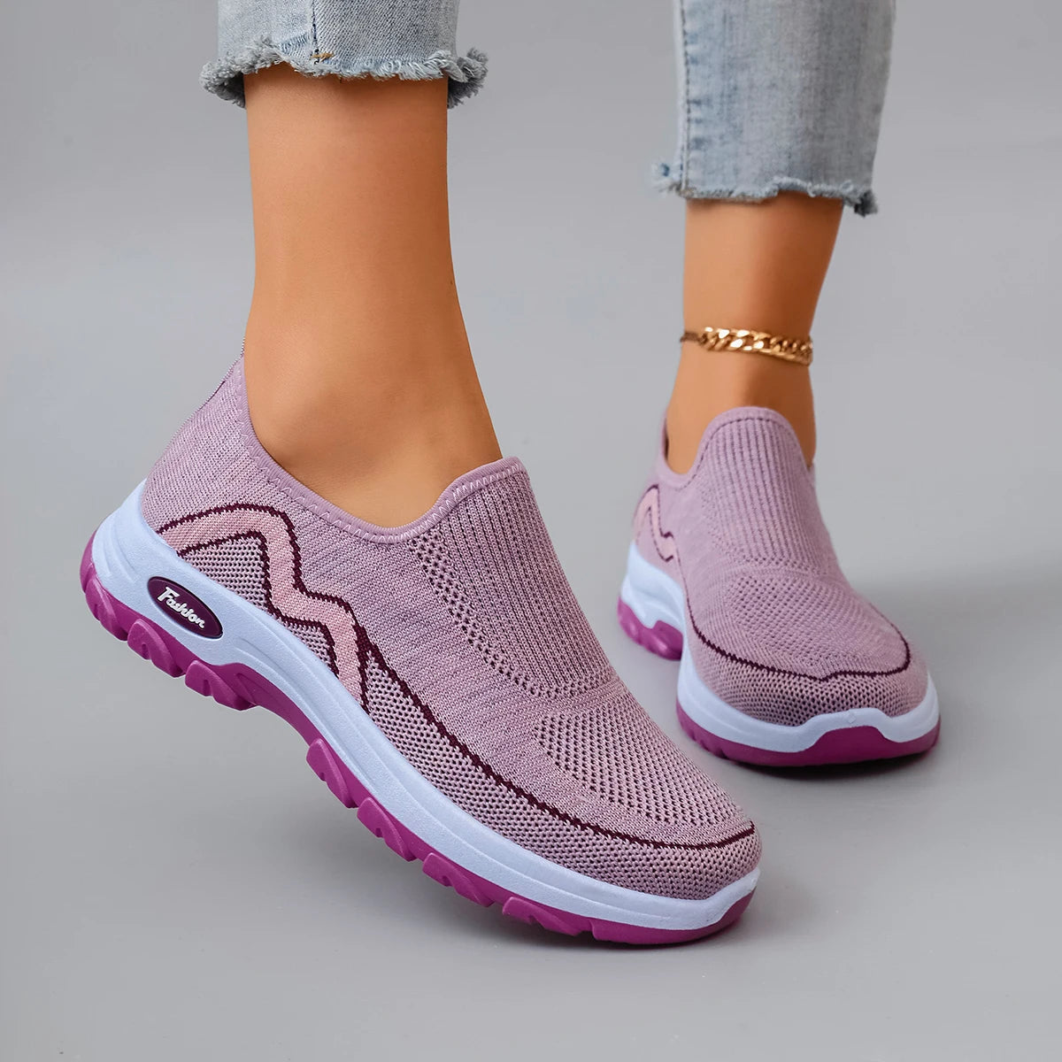 Women's Casual Shoes™ Comfortable, Breathable, Lightweight and Wear-Resistant Soft-Soled Flat Shoes
