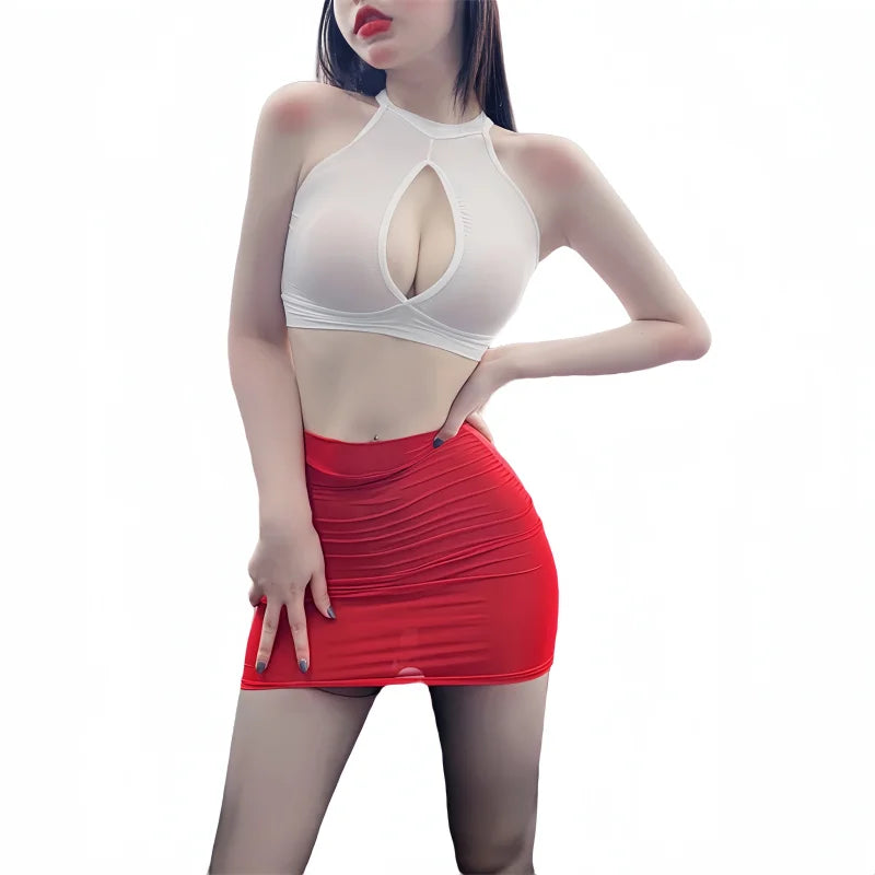 Women's Casual Pencil Mini Short Skirts™ FREEAUCE Korean Style  High Waist Mini Short Skirt