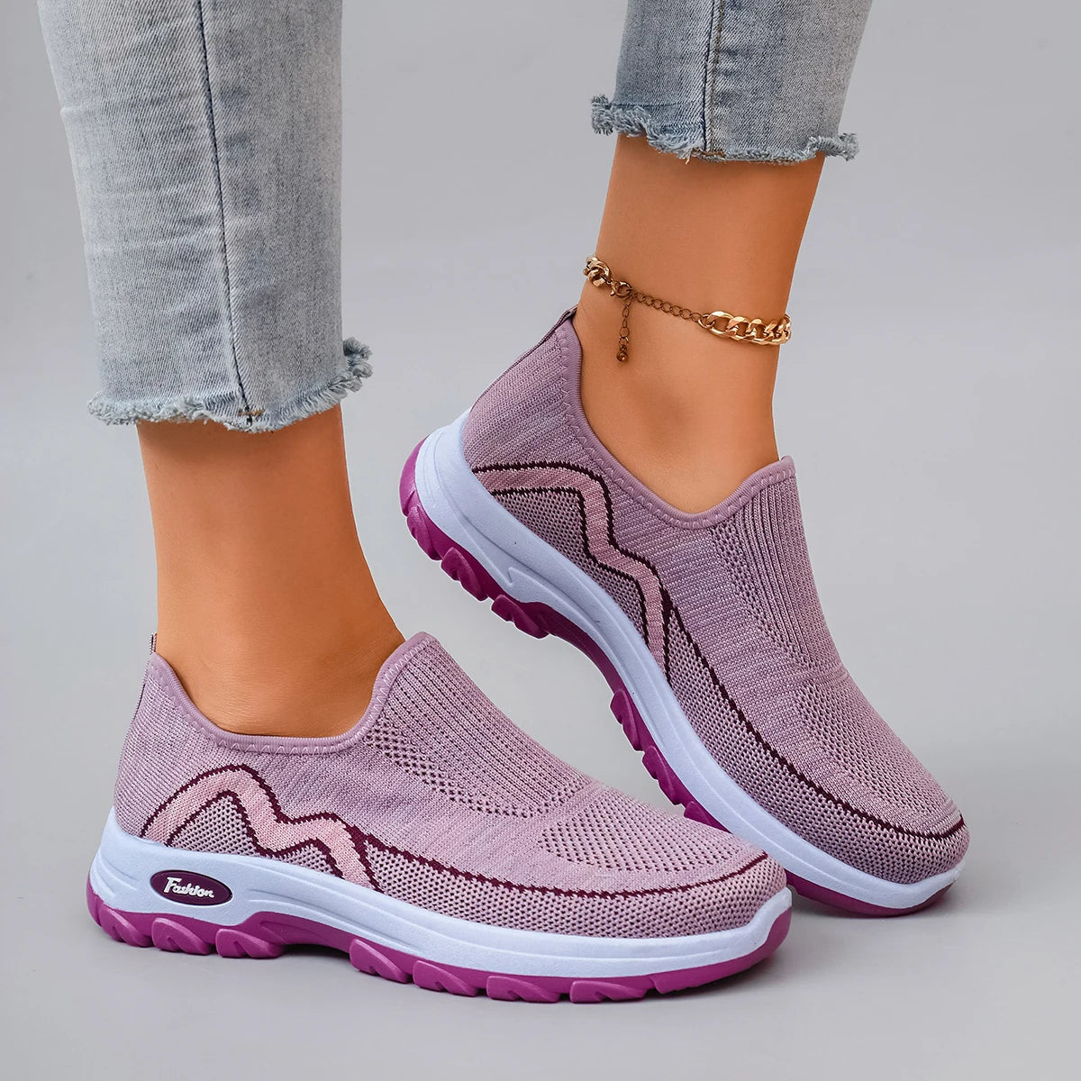 Women's Casual Shoes™ Comfortable, Breathable, Lightweight and Wear-Resistant Soft-Soled Flat Shoes
