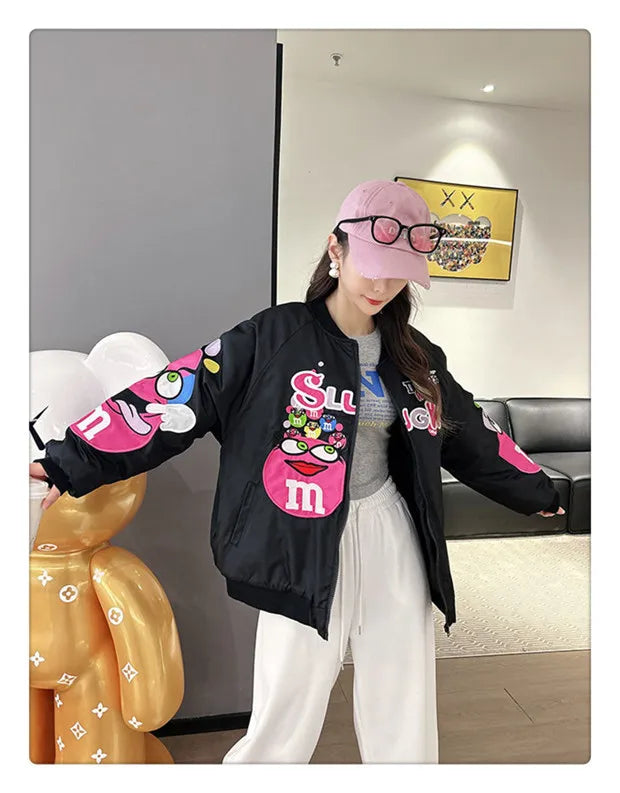 Women's Cross-border Jacket™ Loose Fit Hip Hop Top Jacket