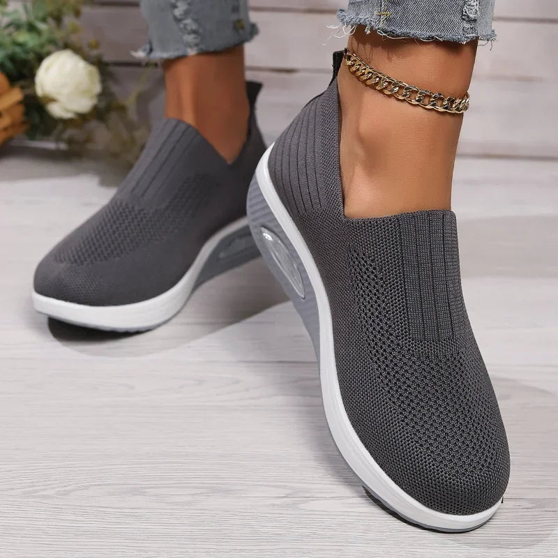 Women's Walking Shoes™ Air Cushion Non Slip Orthopedic Platform Wedge Female Sneakers