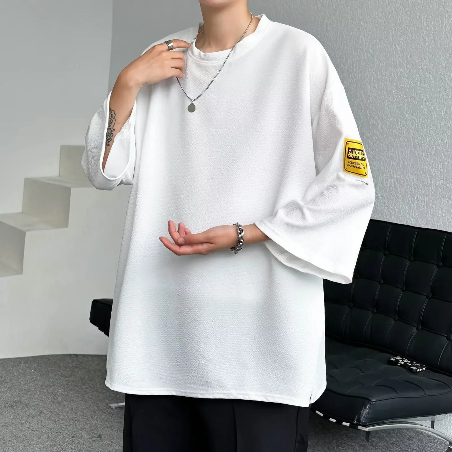 Men's Summer T-Shirt™ Japanese Style  Loose Fit Short Sleeves T-shirt