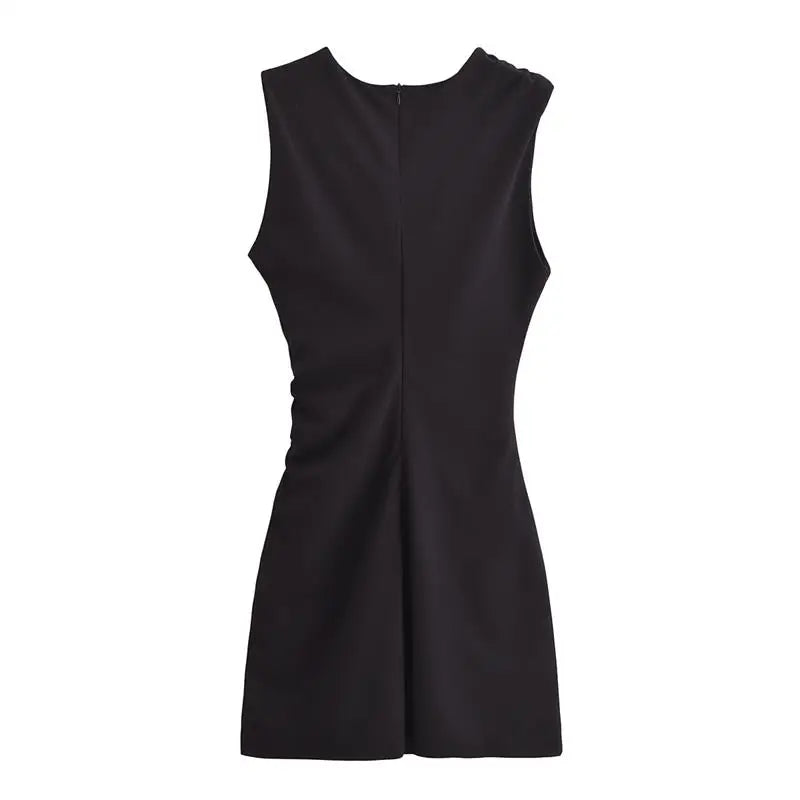 Women Dresses™ Fashion Tight Ruched Mini Dress
