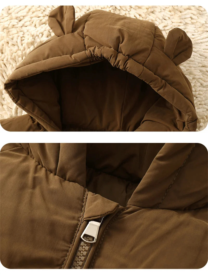 Boys & Girls Hooded Jacket™  Children's Cotton Down Coat