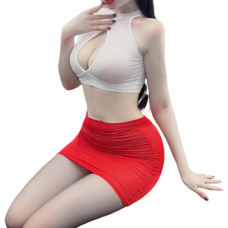 Women's Casual Pencil Mini Short Skirts™ FREEAUCE Korean Style  High Waist Mini Short Skirt