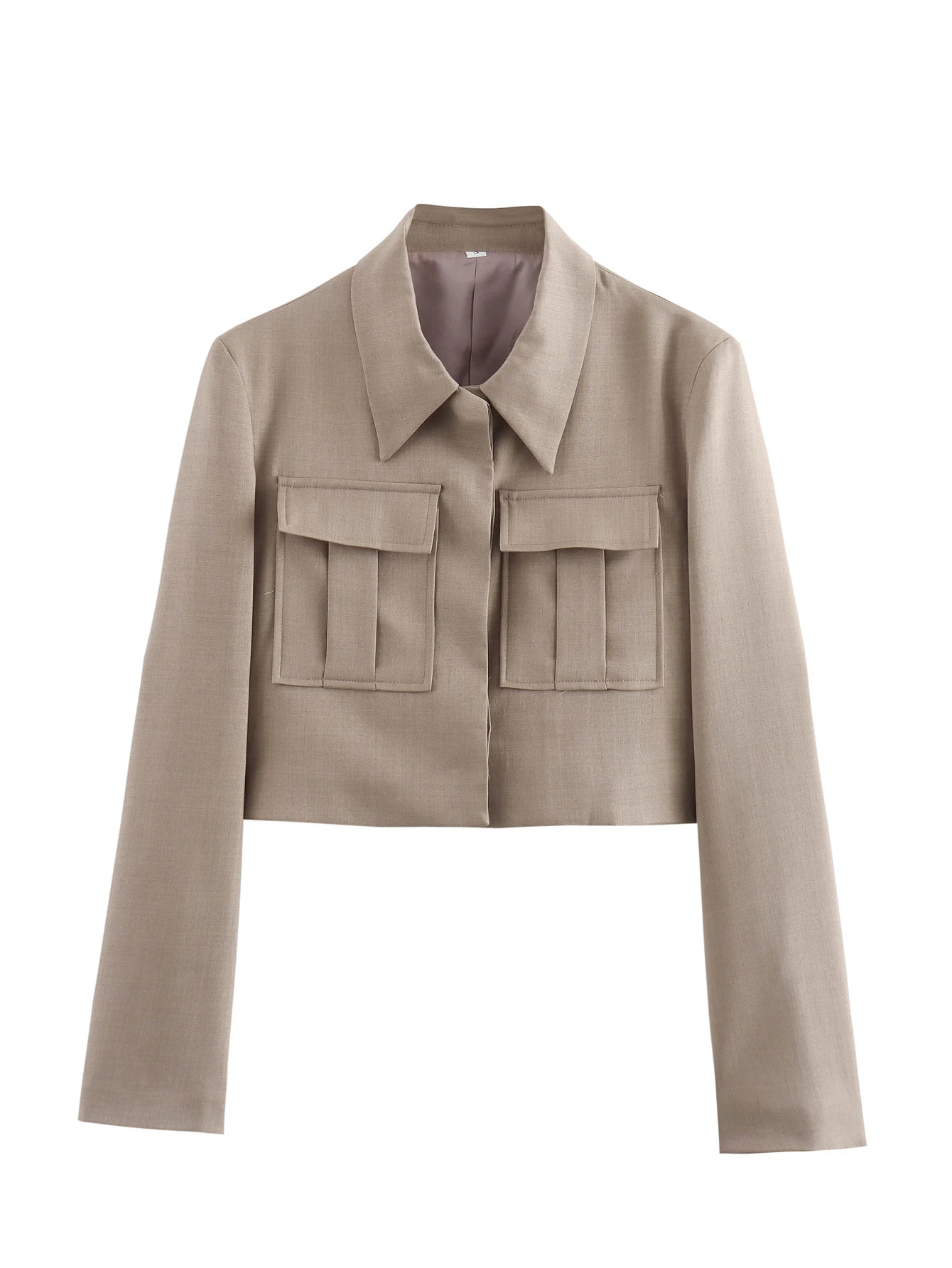 Women's Suits™ Short Jackets  & Chic Wide Leg Pants Set