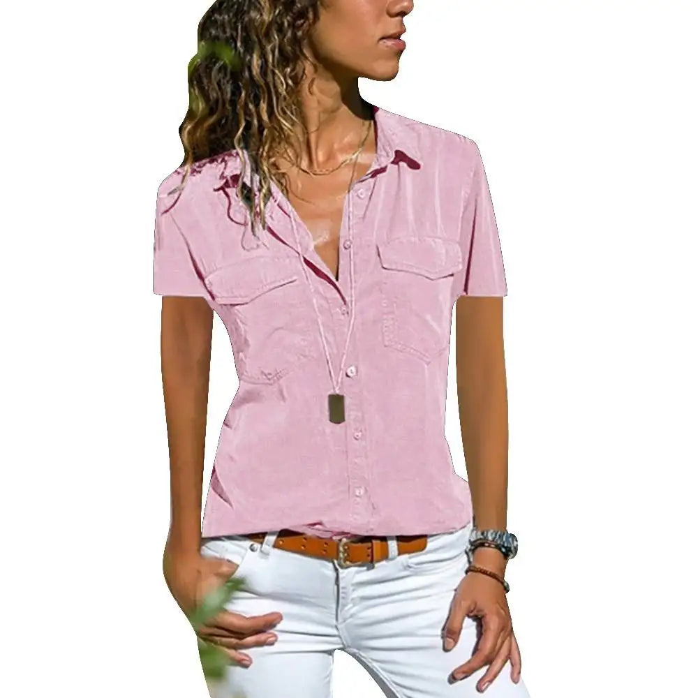 Women's Basics Summer Tops™ Casual Solid Y2K Crop T-shirt