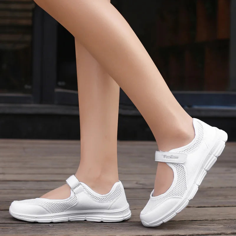 Women's Breathable Vulcanized Shoes™ Mesh Casual Walking Shoes
