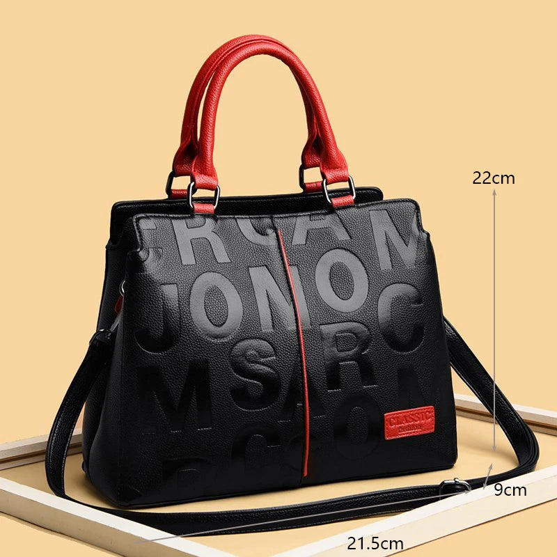 Women's  PU Leather Handbags™  Ladies Luxury Tote Handbag