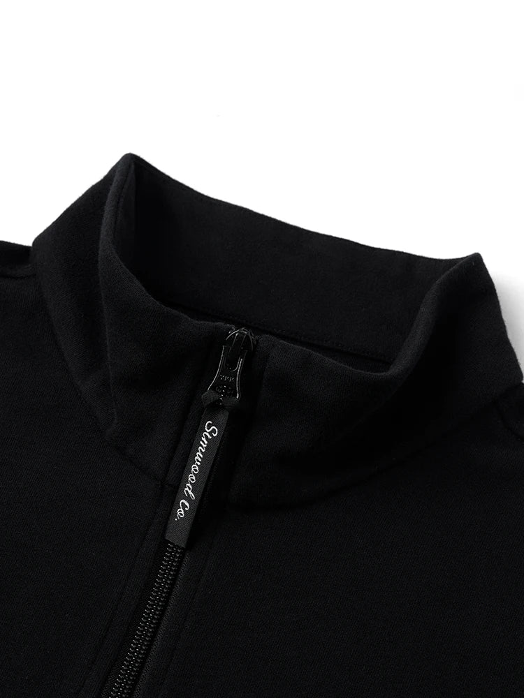 Men's SIMWOOD Regular Fit Lightweight Sweatshirt™ Half Zip Sweatshirts