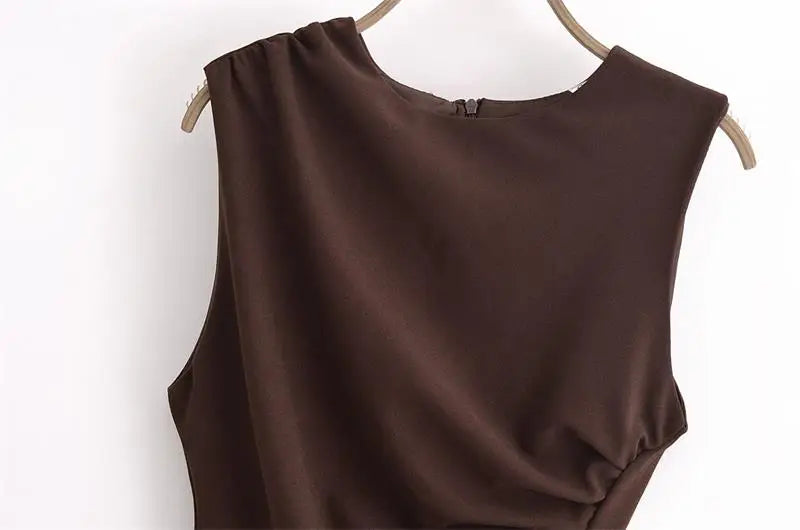 Women Dresses™ Fashion Tight Ruched Mini Dress