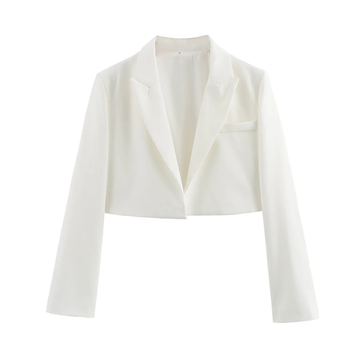 Women's Fashion Crop Blazer Jacket™ Long Sleeve Versatile Jacket