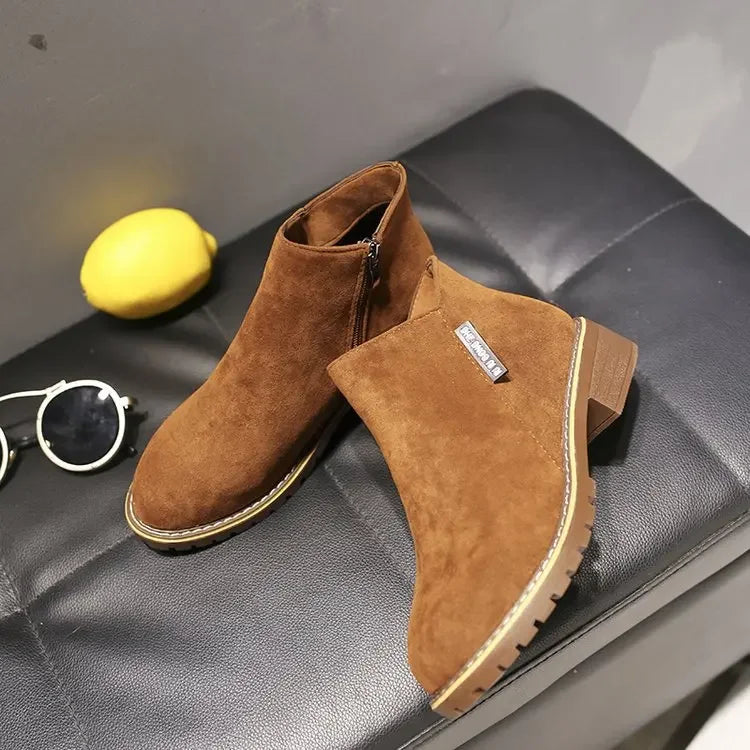 Women's Shoes™ Chelsea Type Leather Shoes