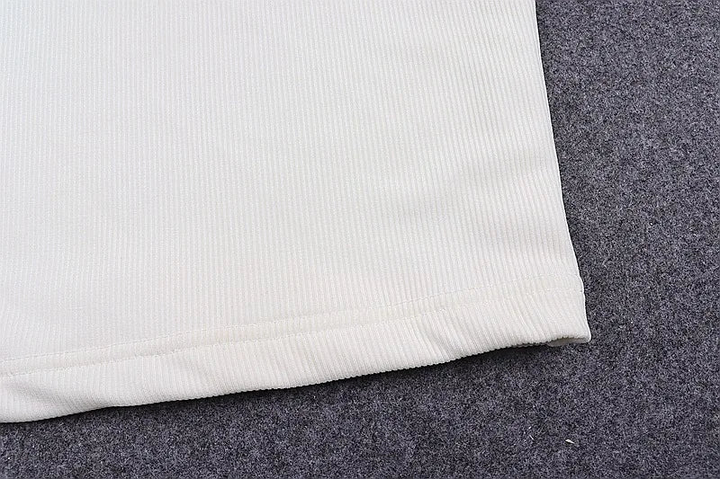 Women's Shirt™ Backless Ribbed Knit Tank Tops