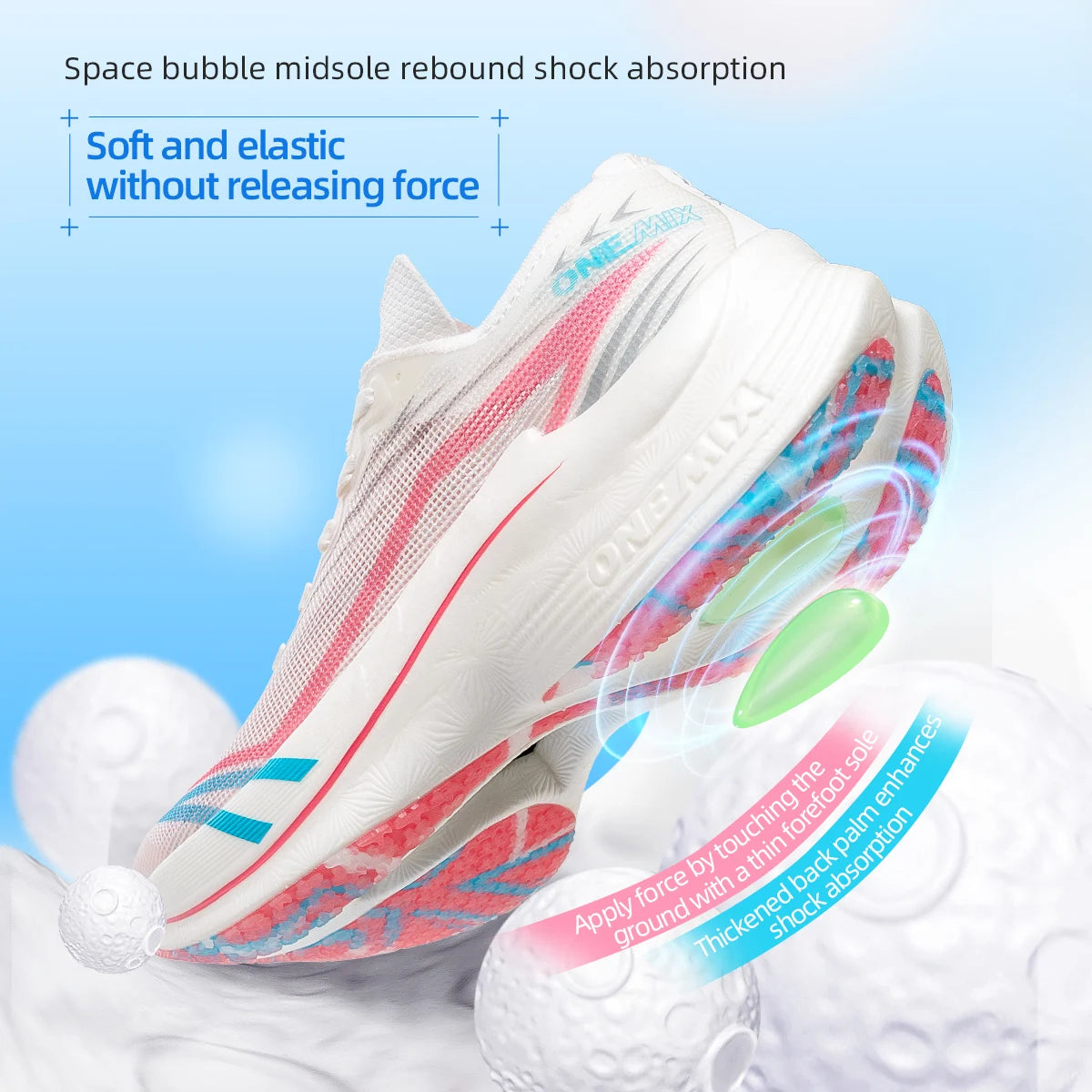 ONEMIX New Carbon Plate Sneakers™ Men And Women Shock-absorbing Ultralight Bounce Sneakers