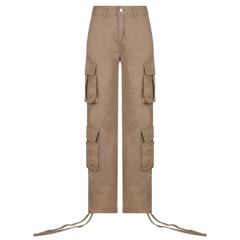 Women's Hip Hop Style Denim Pants™ Low Waist Casual Flap Pockets Pants