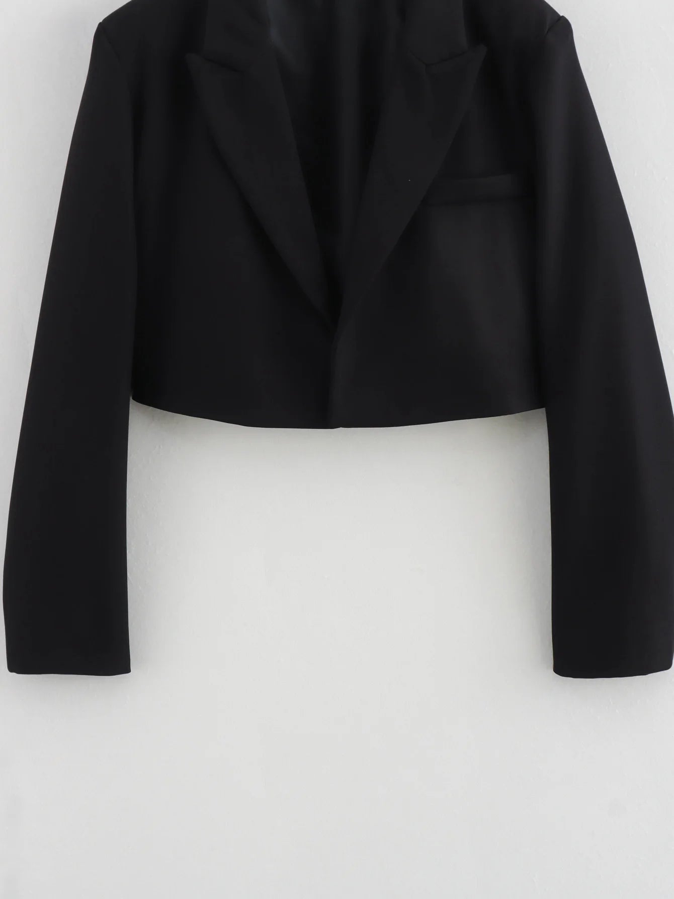 Women's Fashion Crop Blazer Jacket™ Long Sleeve Versatile Jacket