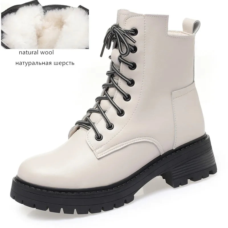 Women's Winter Boots™  Leather Warm Ankle Boots