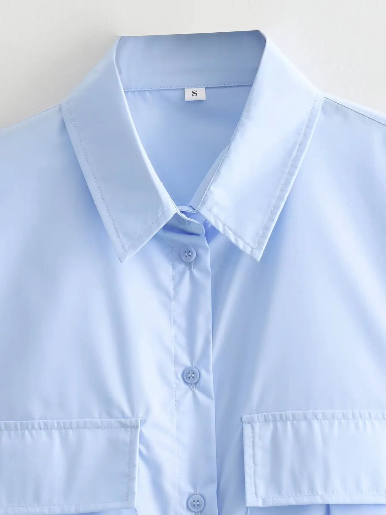 Women's TRAFZA  Long Sleeve With Pocket Shirt™ Casual Loose Versatile Shirt