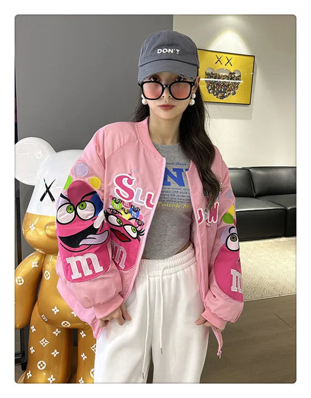 Women's Cross-border Jacket™ Loose Fit Hip Hop Top Jacket