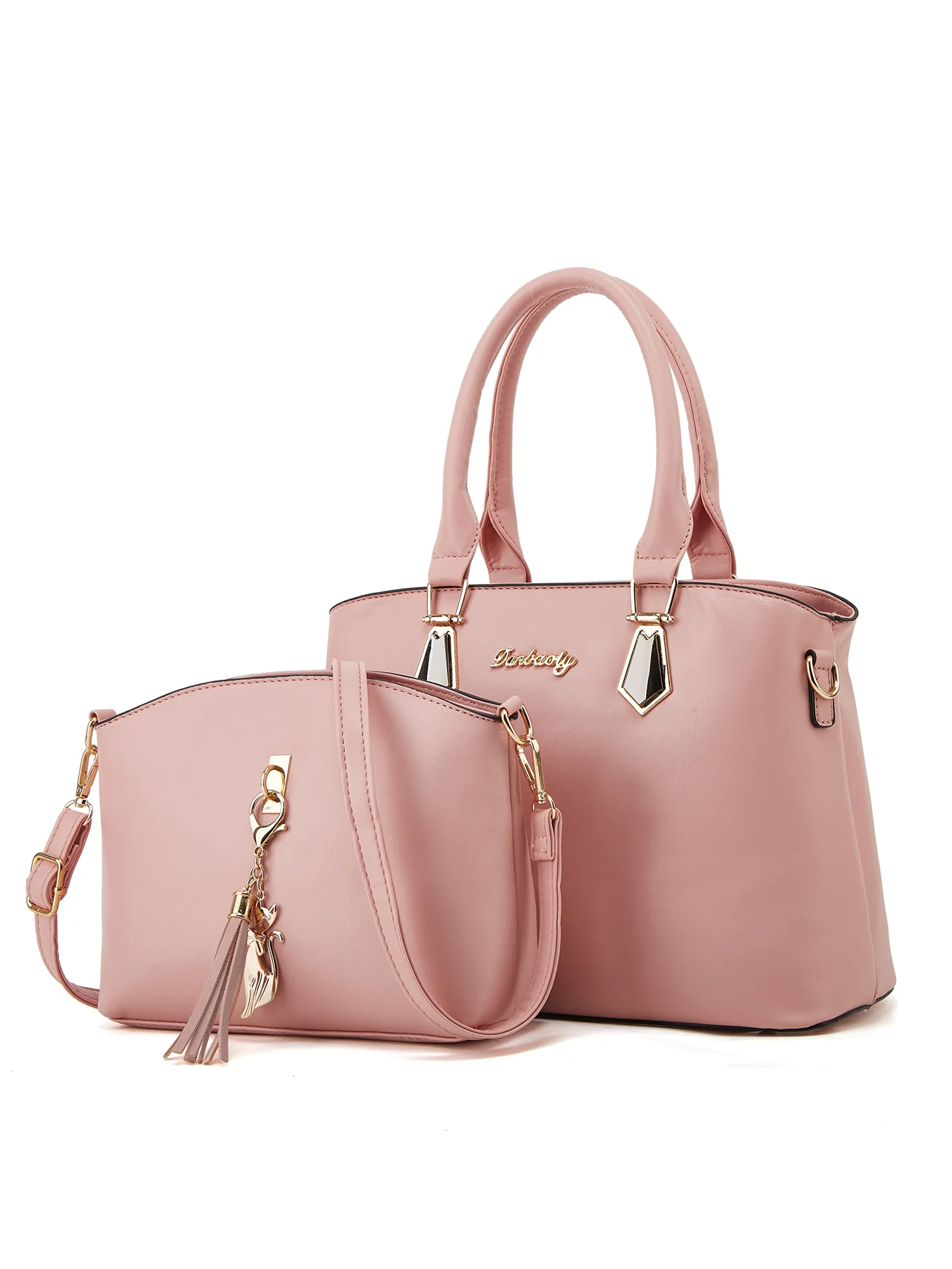 Women's handbag™ shoulder bag messenger and mother bag two bag set