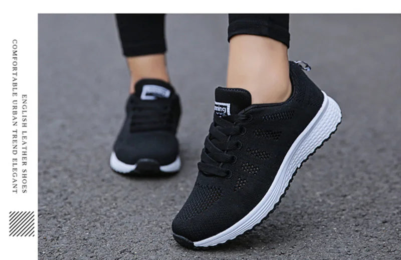 Women's Sneakers™ Breathable Walking Mesh Flat Shoes Sneakers