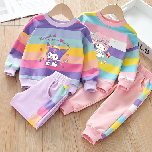 Kids Cartoon Tracksuits™ Boys & Girls  Hoodie and Jogging Pants