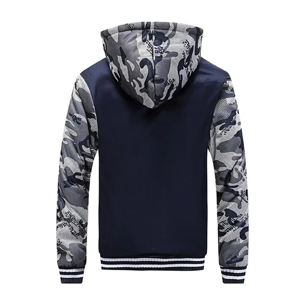 Men's Camouflage Jacket™ Casual Hoodies Long Sleeve Thicken Fleece Winter Jackets