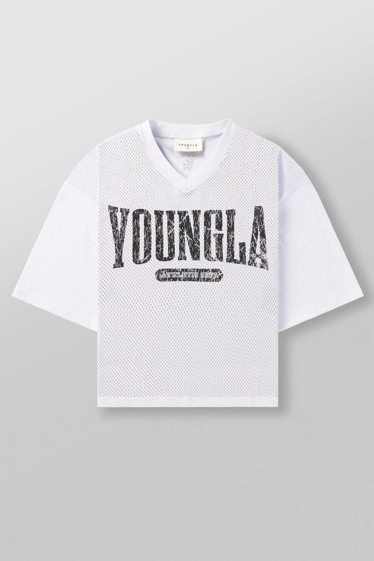 Men's T-Shirt™ YoungLa men's popular American breathable mesh short sleeved t-shirt