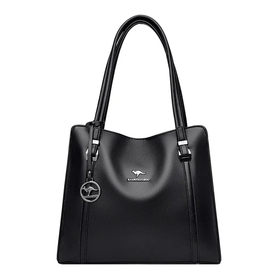 Women's Leather Luxury Handbags™ Ladies Shoulder Crossbody Sac & Messenger Tote Handbag