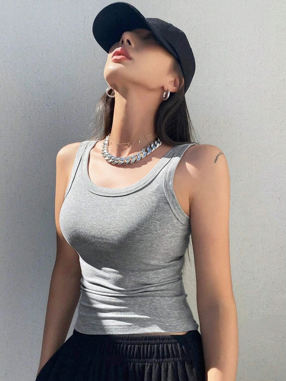 Women's Soft Tank Tops™ Tight Knitted Bottom Sleeveless Tops