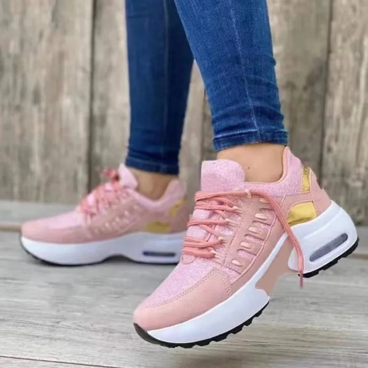 Women's Mesh Breathable Running Sneakers™ Vulcanize Platform Casual Chunky Shoes
