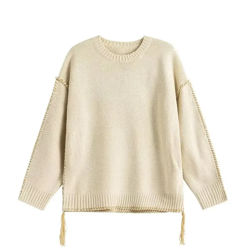 Men's Knitted Sweater™ Casual Versatile Long Sleeve round Neck Thick Sweater