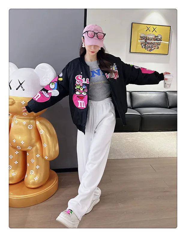 Women's Cross-border Jacket™ Loose Fit Hip Hop Top Jacket
