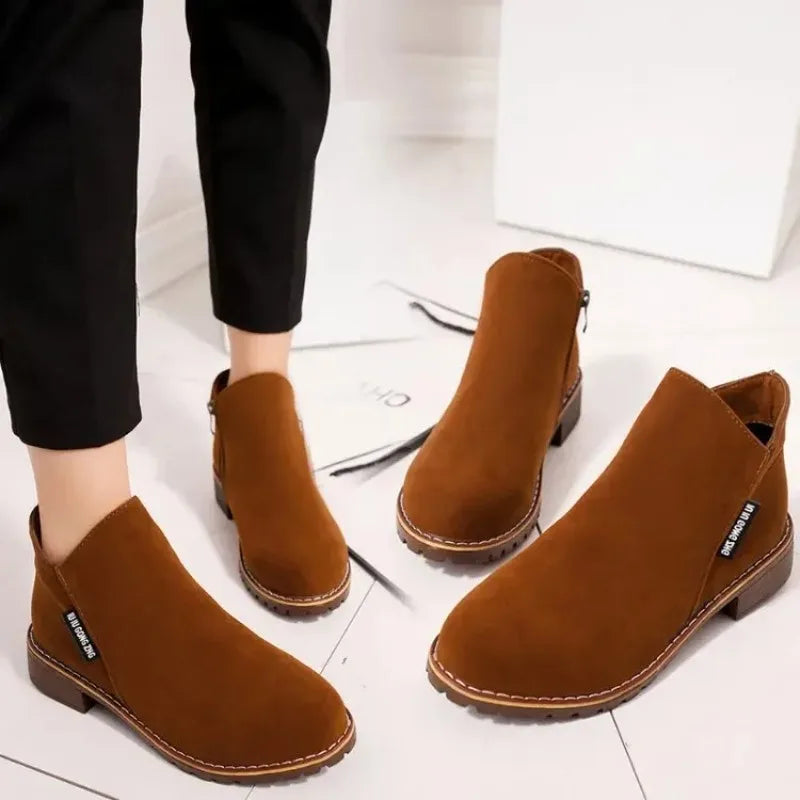 Women's Shoes™ Chelsea Type Leather Shoes