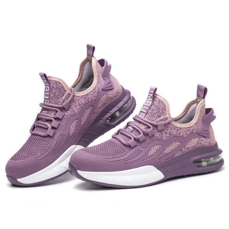 Women's Safety Shoes For Work™ Breathable Steel Toe Puncture Proof Sport Work Sneakers