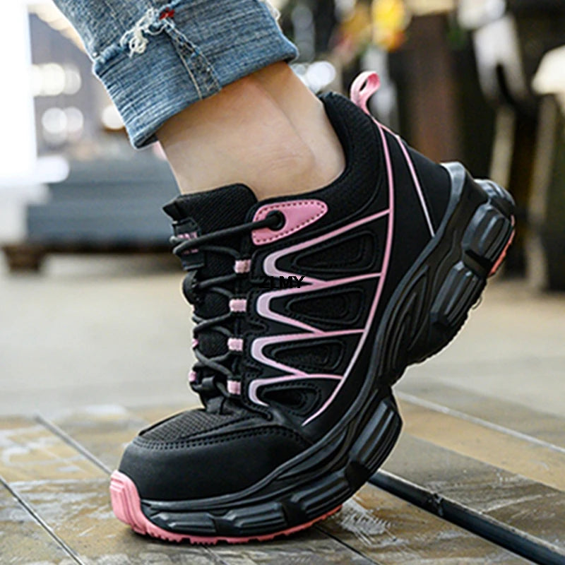 ZLMY Women's Safety Shoes™ Breathable Steel Toe Puncture Proof Sneakers